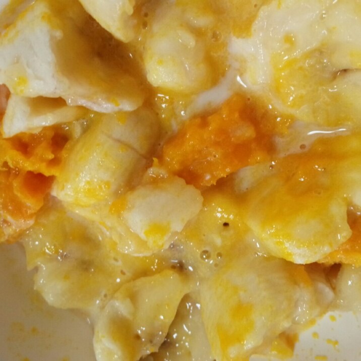 離乳食後期 かぼちゃとバナナの牛乳煮 レシピ 作り方 By たくみ905 楽天レシピ 離乳食後期 かぼちゃとバナナの牛乳煮 レシピ 作り方 By たくみ905 楽天レシピ